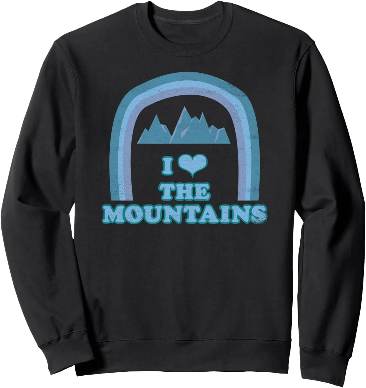 Mountain Climber Hiker Naturist High Altitude Rock Climbing Sweatshirt