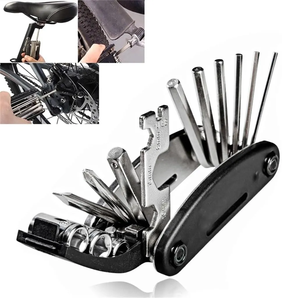 Mountain cycle Portable socket multipurpose wrench bicycle multi tool Screwdriver Motorcycle bike allen fix