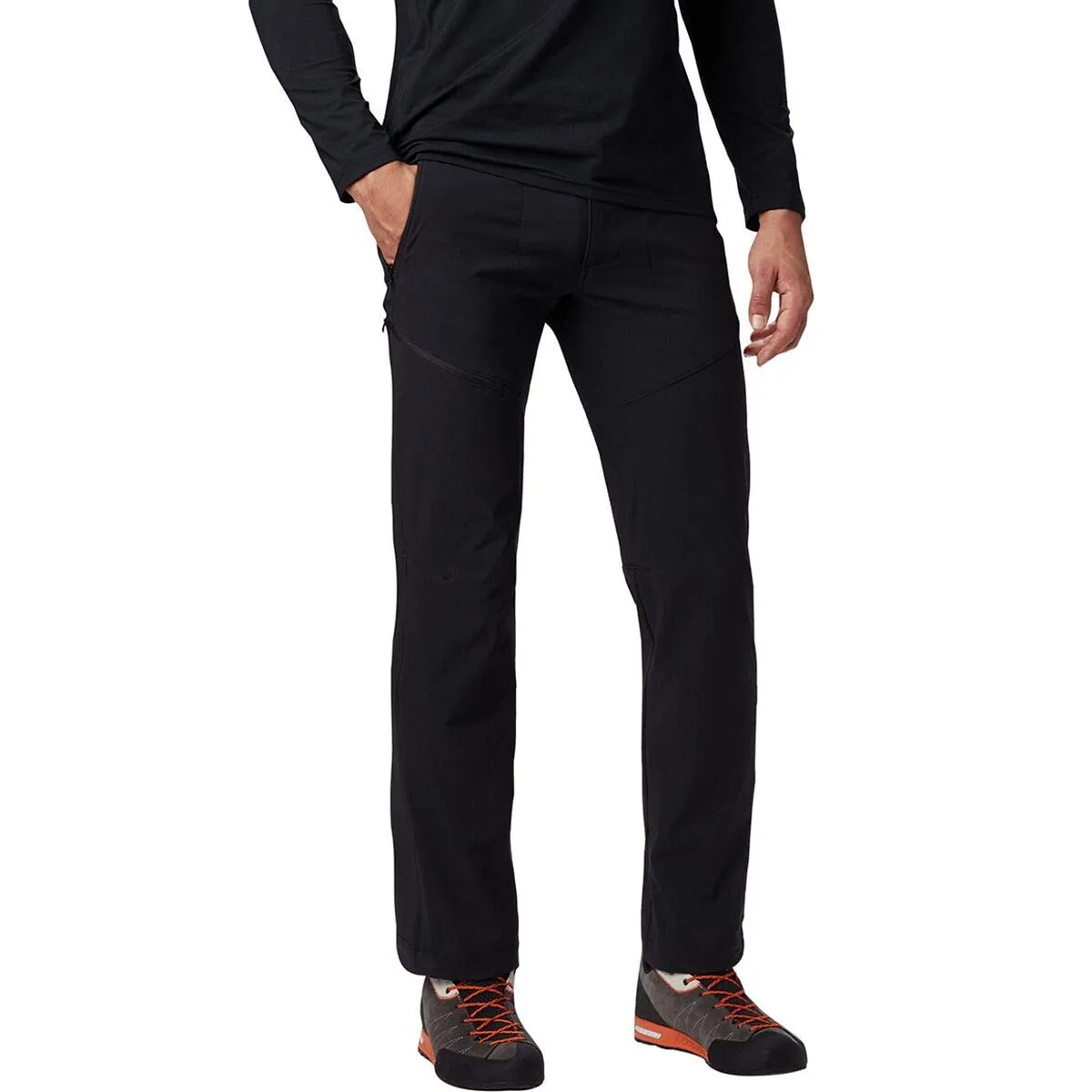 Mountain Hardwear Men’s Chockstone Hike Pant | High Stretch and Durable for Hiking, Climbing, and Outdoor Use 38W x 34L Black