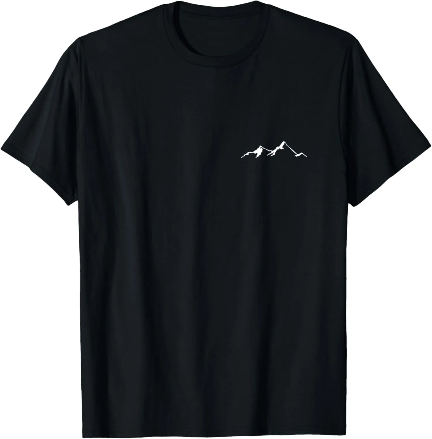 Mountain Range Vintage Design Climbing Hiking Skiing T-Shirt
