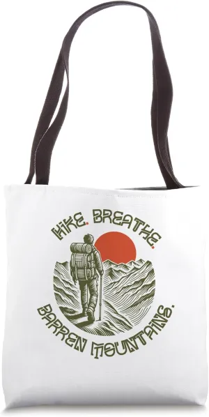 Mountaineering - Barren Mountains Tote Bag