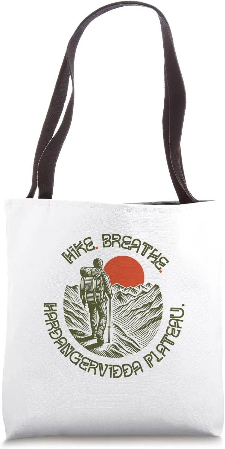 Mountaineering - Hardangervidda Plateau Tote Bag