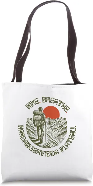 Mountaineering - Hardangervidda Plateau Tote Bag