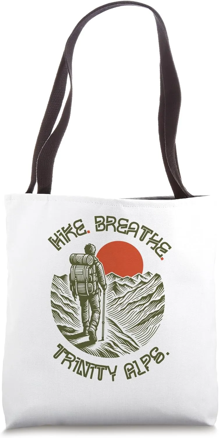 Mountaineering - Trinity Alps Tote Bag