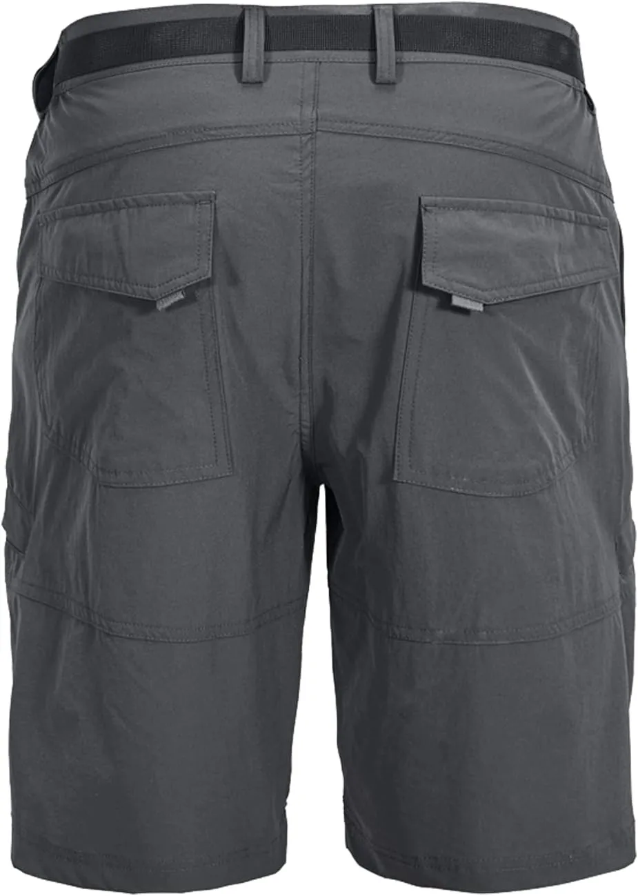 Mr.Stream Men's Hiking Relaxed Fit Golf Lounge Quick Drying Fishing Nylon Casual Shorts