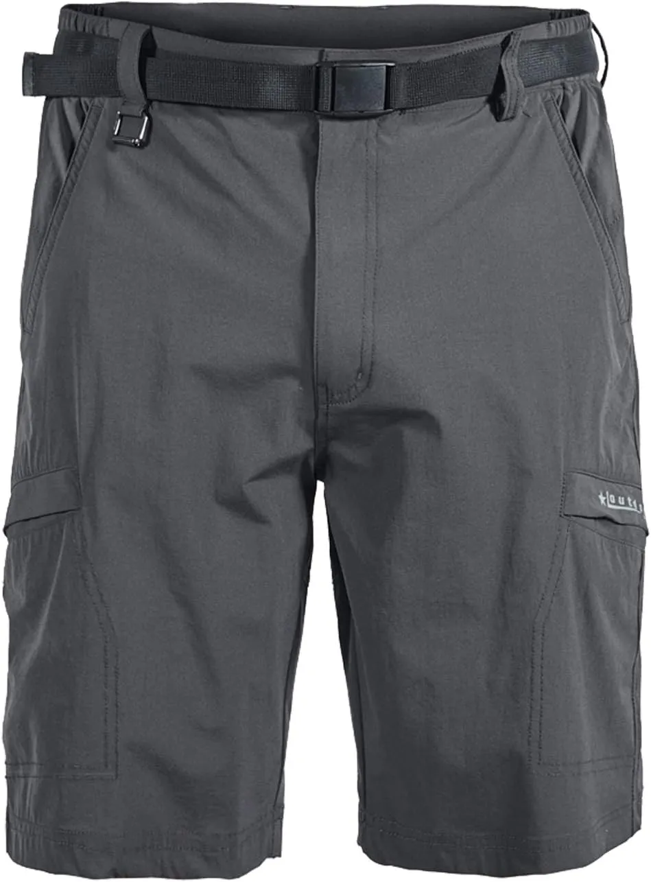 Mr.Stream Men's Hiking Relaxed Fit Golf Lounge Quick Drying Fishing Nylon Casual Shorts