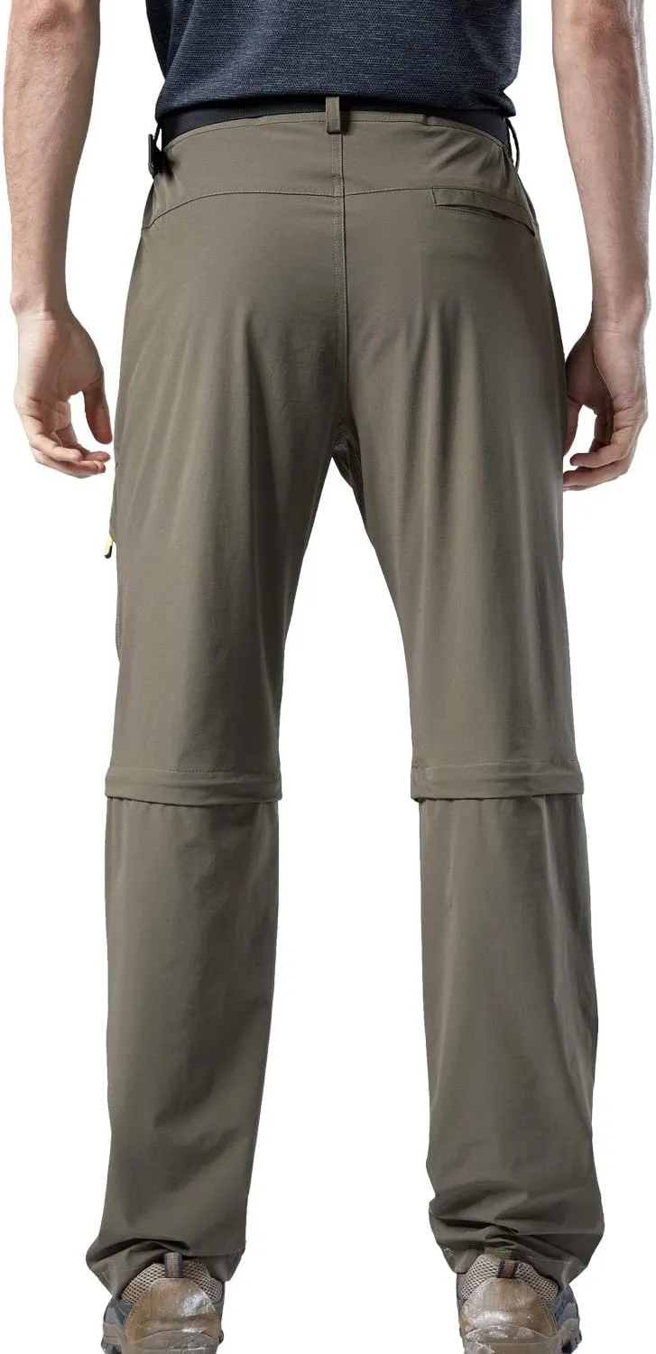 Mr.Stream Men's Walking Windproof Breathable Camping Quick Drying Outdoor Convertible Hiking Pants