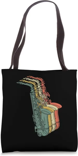 Musical Orchestra Musician Instrument Saxophone Lover Tote Bag