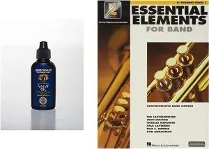 MusicNomad Premium Valve Oil   Essential Elements for Band - Bb Trumpet Book 1 with EEi