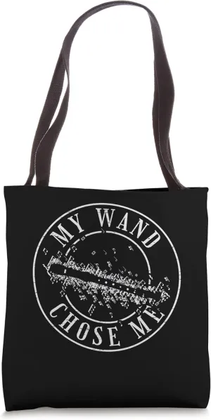 My Wand Chose Me Marching Band Song Flautist Tote Bag