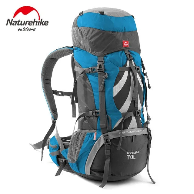 NatureHike 70L Rucksack Outdoor Hiking Backpack Nylon Waterproof