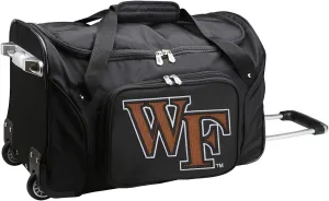 NCAA L401 21" Wheeled Duffel Bag (Wake Forest Demon Deacons)