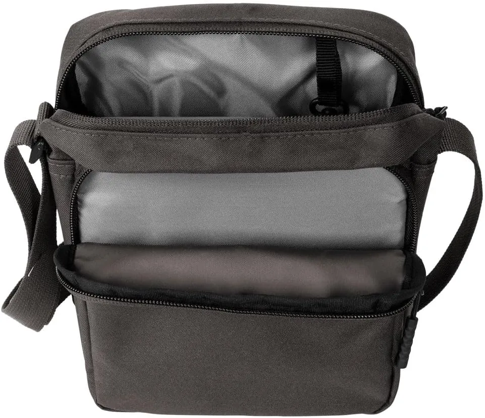 Nebraska Travel Bag Nebraska Huskers Crossbody Sling Pack for Sports Workout Running Small Unisex Waist Pack Gray (Nebraska on Gray)