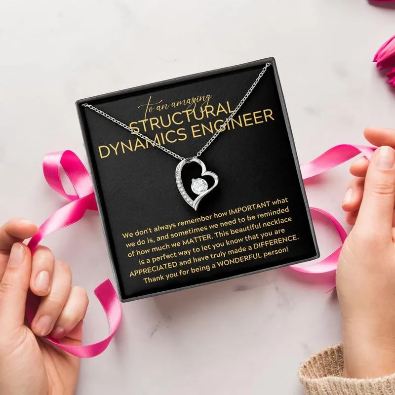 Necklace Message Card Box Forever Love - We Don't Always - Appreciation Sales Business Coworker Retirement Thank You