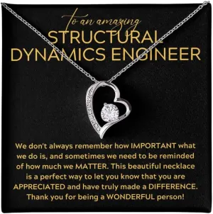 Necklace Message Card Box Forever Love - We Don't Always - Appreciation Sales Business Coworker Retirement Thank You