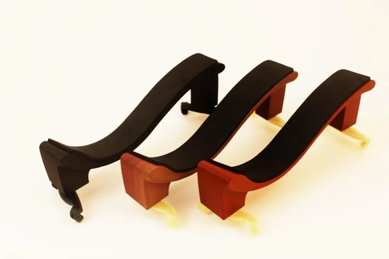 Neptune Shoulder Rest for Violin and Viola (Rosewood, Violin)