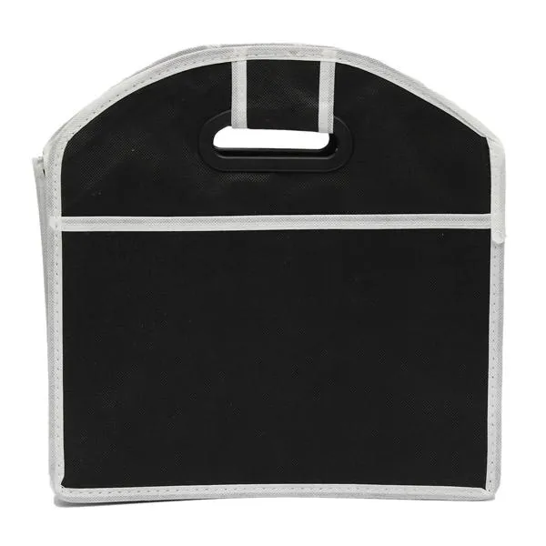 New Foldable Collapsible Car Boot Storage Box Heavy Duty Tidy Tool Organizer Bag Black