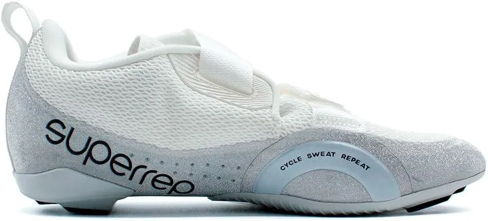 Nike SuperRep Cycle 2 NN Premium Women's Cycling Shoes (FZ2117-100, Summit White/Pure Platinum/Black)