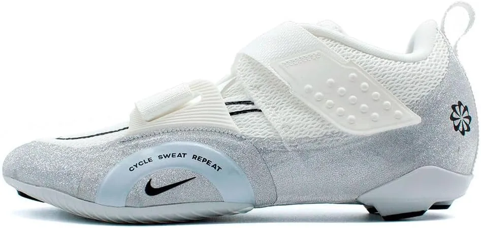 Nike SuperRep Cycle 2 NN Premium Women's Cycling Shoes (FZ2117-100, Summit White/Pure Platinum/Black)