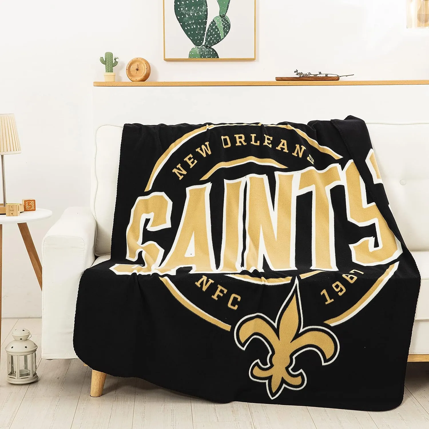 NORTHWEST NFL Unisex-Adult Fleece Throw Blanket