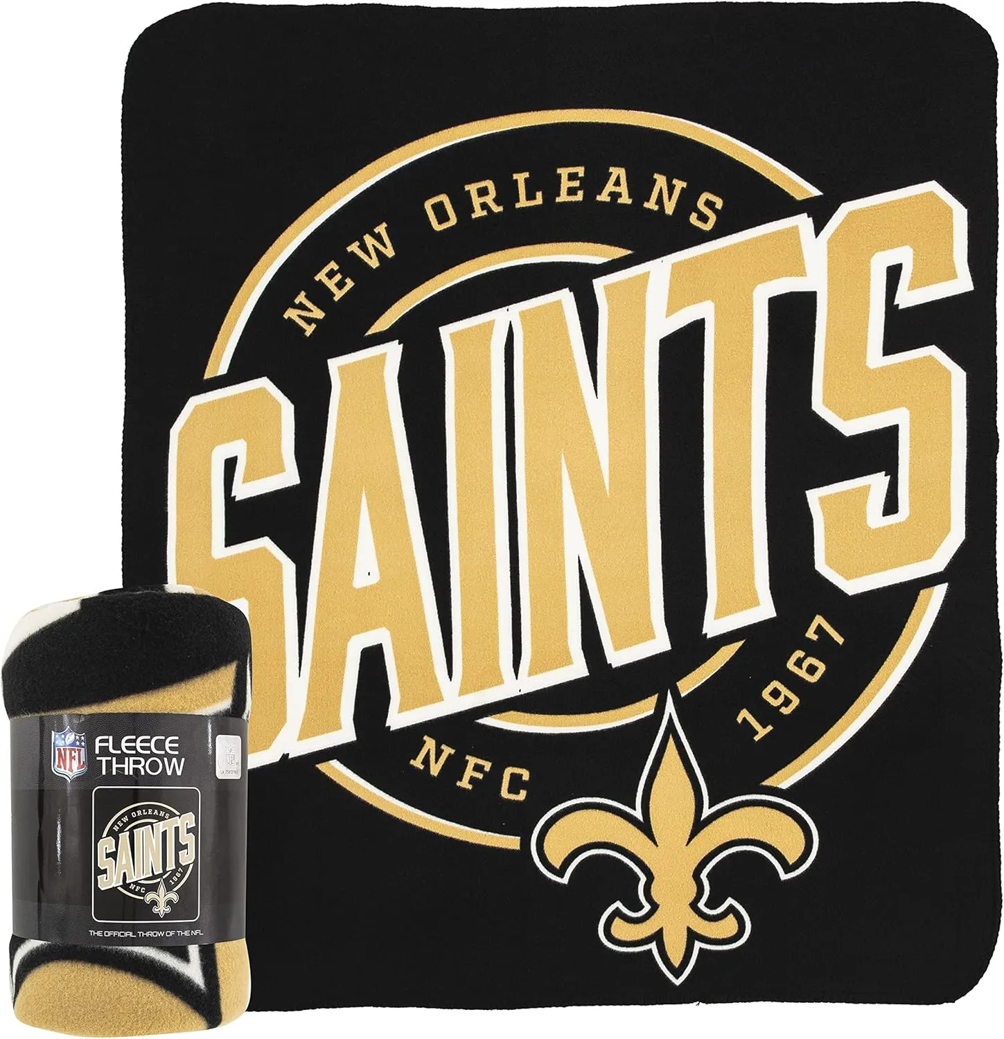 NORTHWEST NFL Unisex-Adult Fleece Throw Blanket