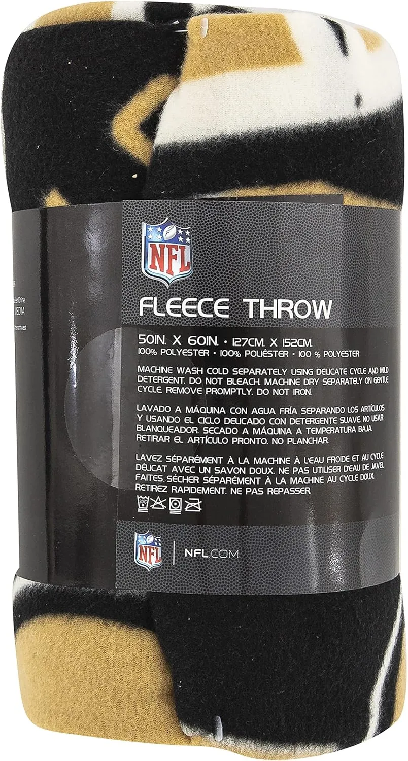 NORTHWEST NFL Unisex-Adult Fleece Throw Blanket