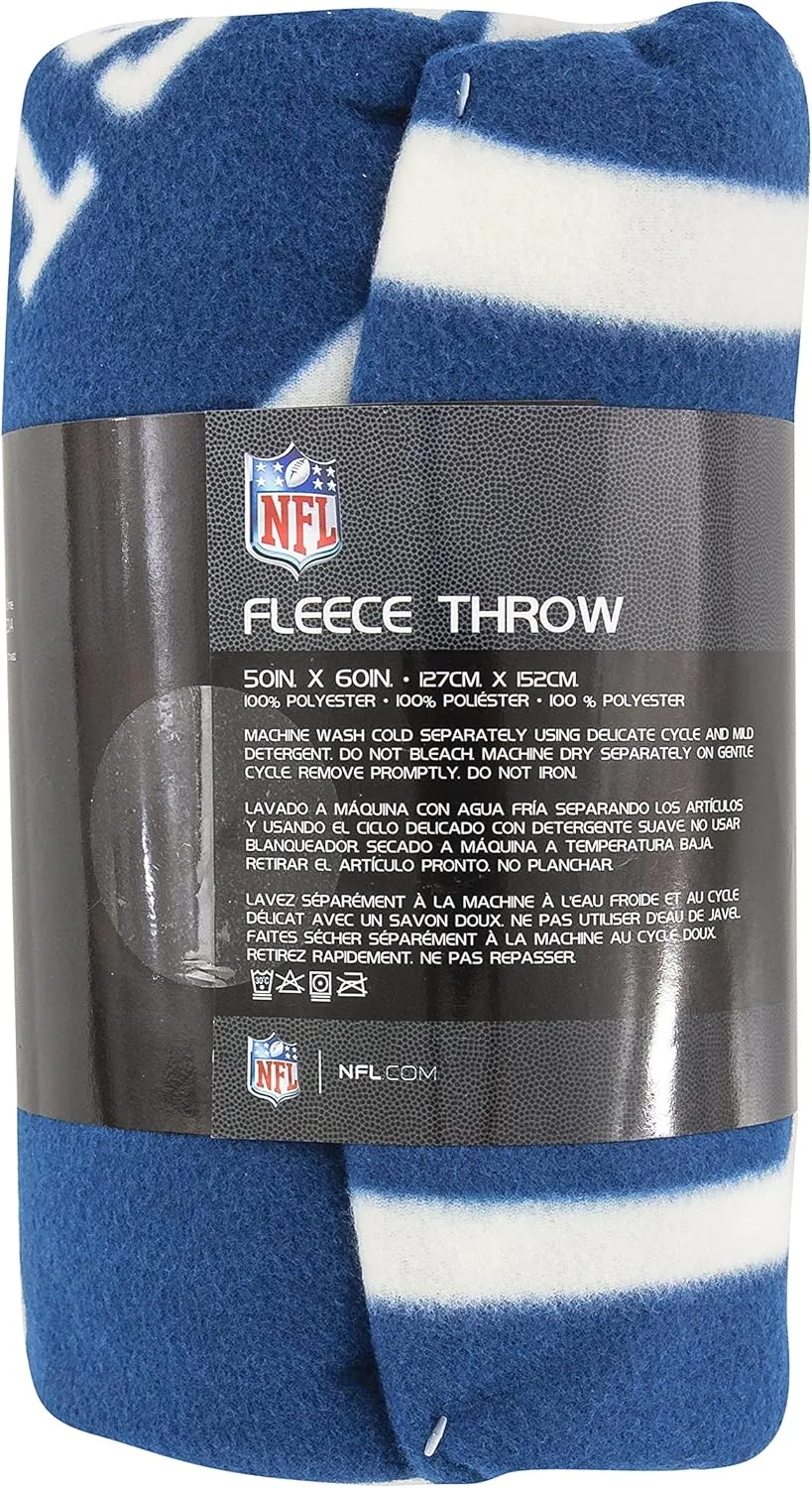 NORTHWEST NFL Unisex-Adult Fleece Throw Blanket