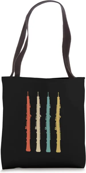 Oboe Brass Woodwind Marching Band & Big Band Orchestra Tote Bag