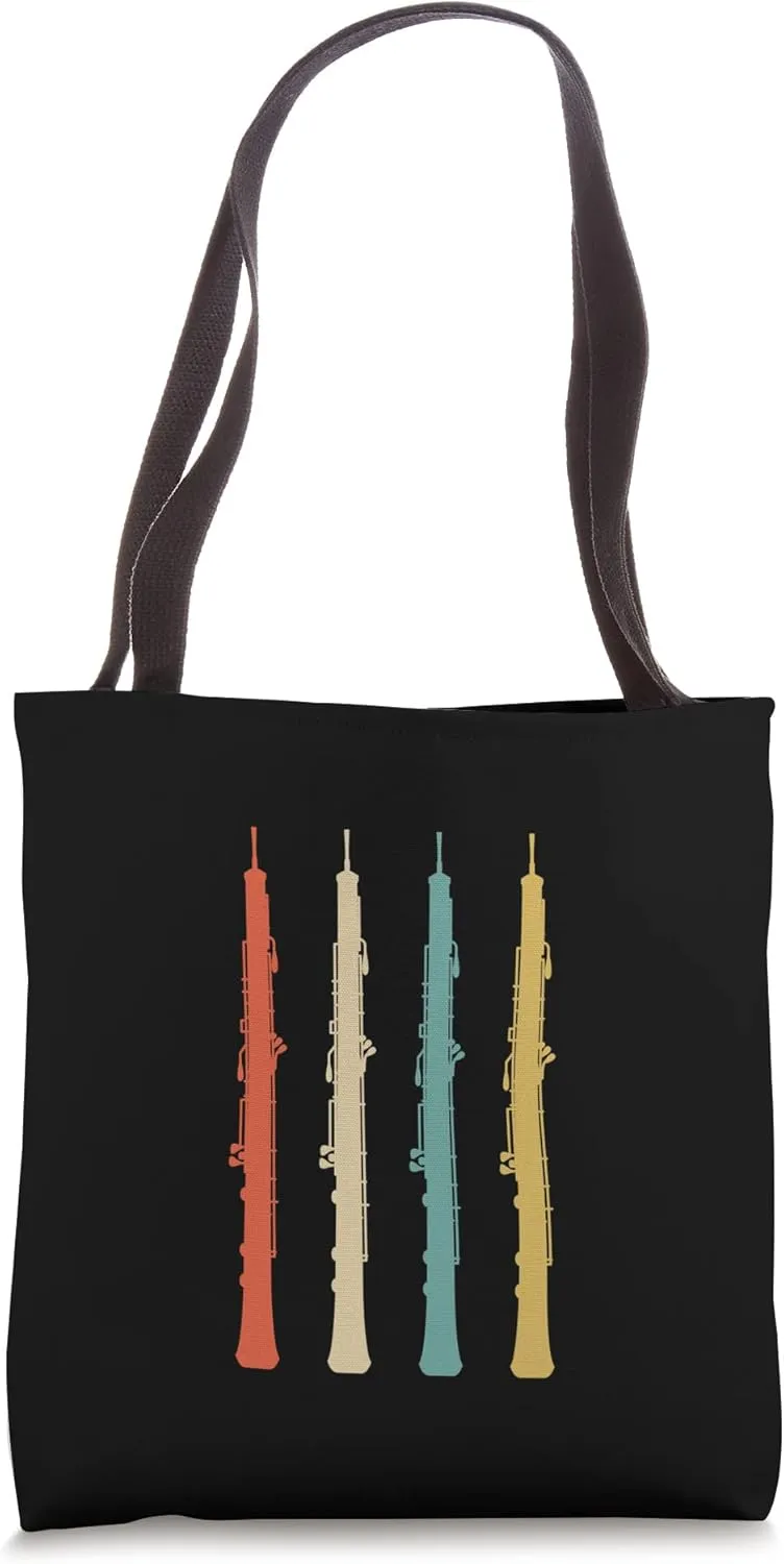 Oboe Brass Woodwind Marching Band & Big Band Orchestra Tote Bag