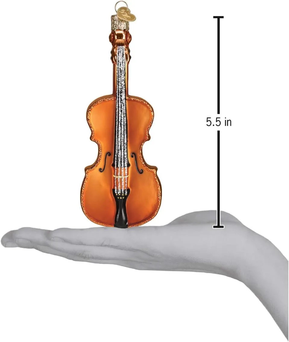 Old World Christmas Cello Glass Blown Ornament for Christmas Tree