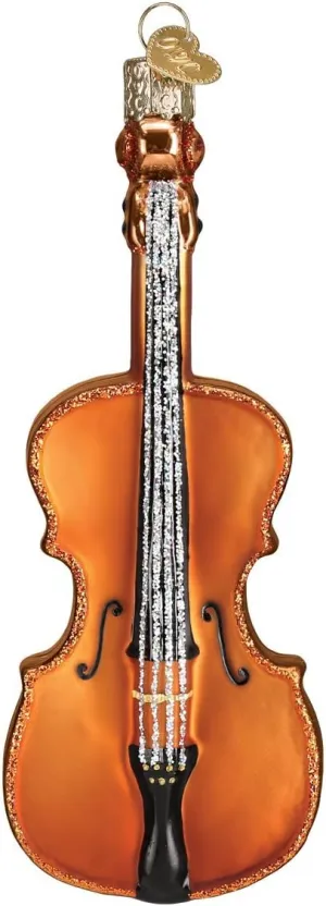 Old World Christmas Cello Glass Blown Ornament for Christmas Tree