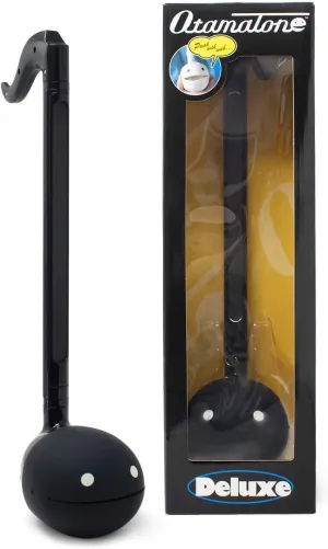 Otamatone Deluxe [Japanese Edition] Electronic Musical Instrument Portable Synthesizer from Japan by Cube/Maywa Denki, Black