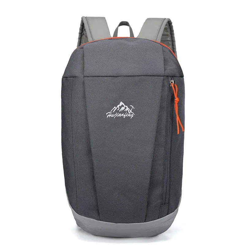 Outdoor Waterproof Backpack Sport Light Weight Travel Hiking Bag for Women Zipper Adjustable Belt Camping Knapsack Men Child 10L