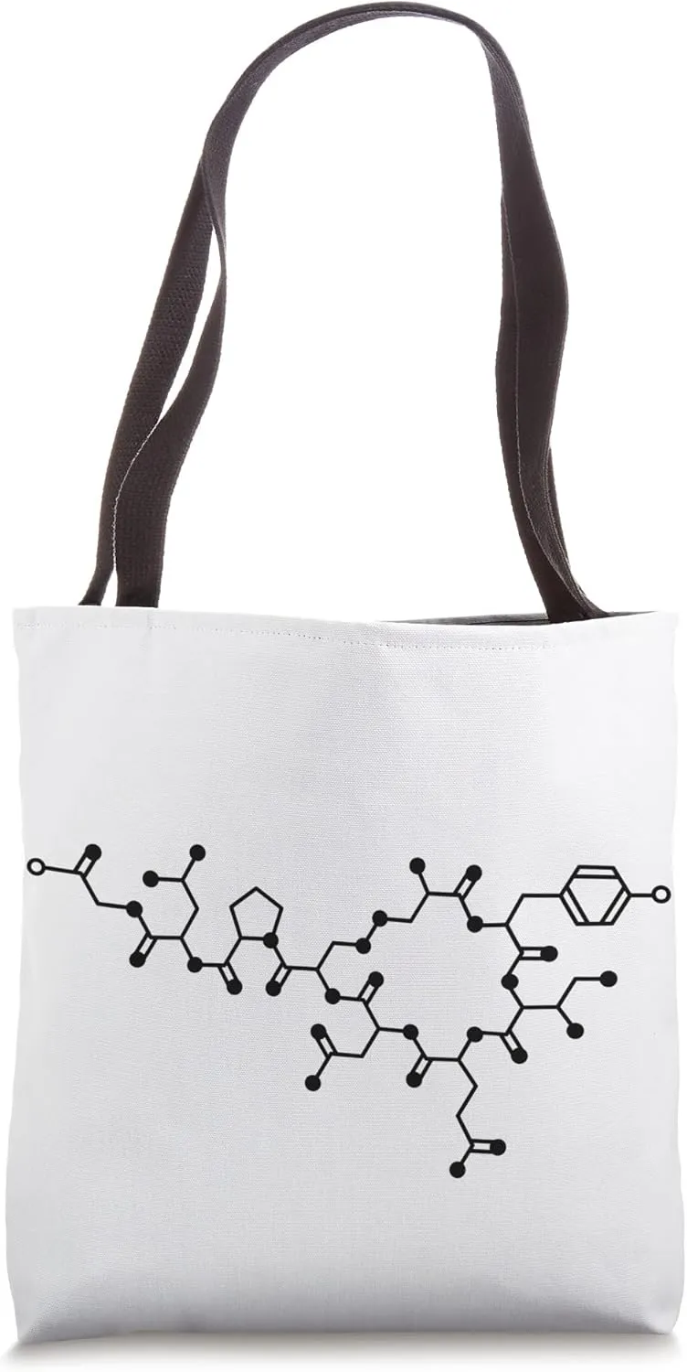 'Oxytocin' Love Hormone Molecule Birth Nerd Science Doula Tote Bag