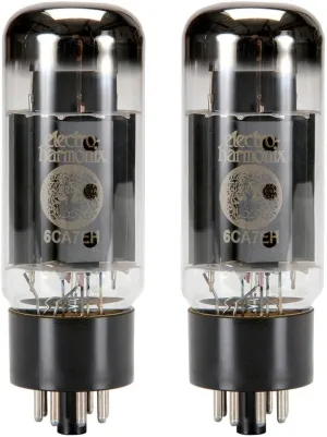Pair of Electro-Harmonix 6CA7 EH Power Vacuum Tube