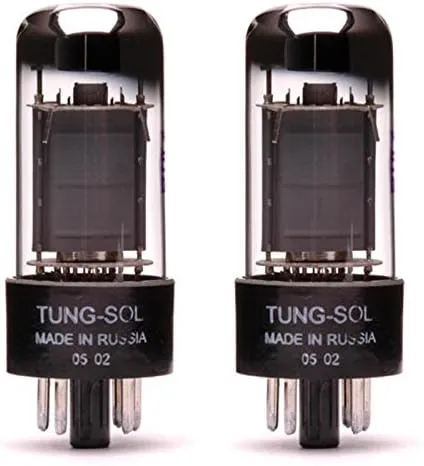 Pair of Tung-Sol 6V6GT New Production Power Vacuum Tube