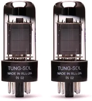 Pair of Tung-Sol 6V6GT New Production Power Vacuum Tube