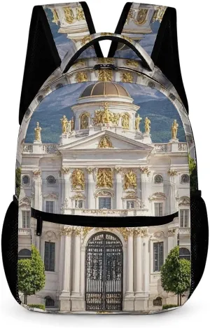 Palace Travel Backpack for Women Men Laptop Backpack Casual Daypack for Hiking Computer Bag
