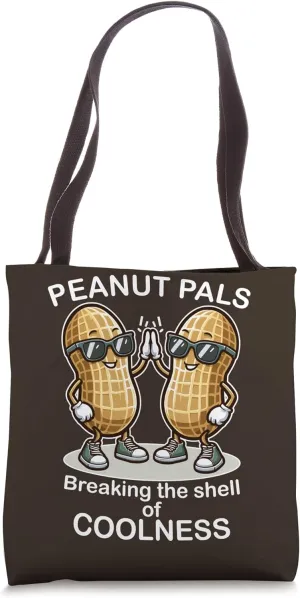 Peanut Friends Break Through the Shell of the Tote Bag