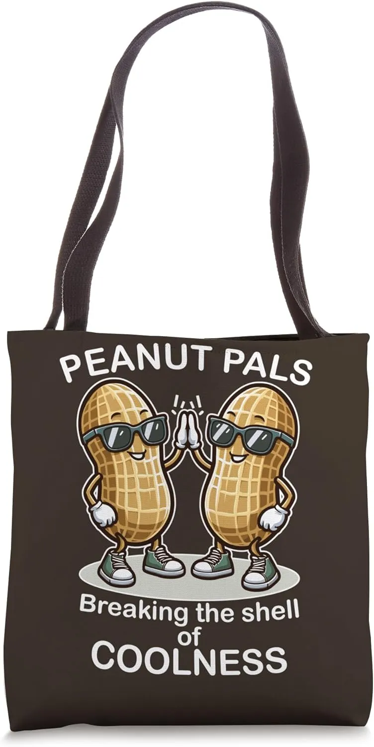 Peanut Friends Break Through the Shell of the Tote Bag