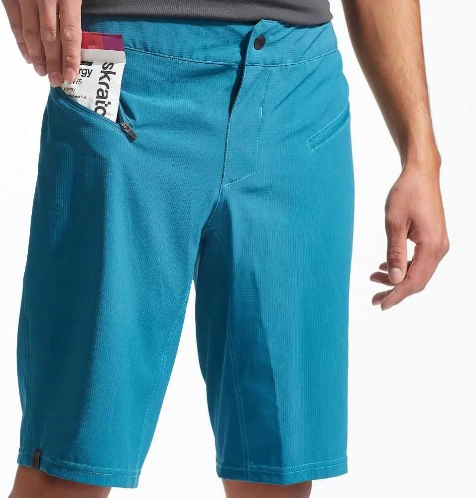 PEARL IZUMI Men's Mountain Bike Short. Detachable Chamois Liner & Two Zippered Pockets. Comfortable & Durable 11.5" Inseam.