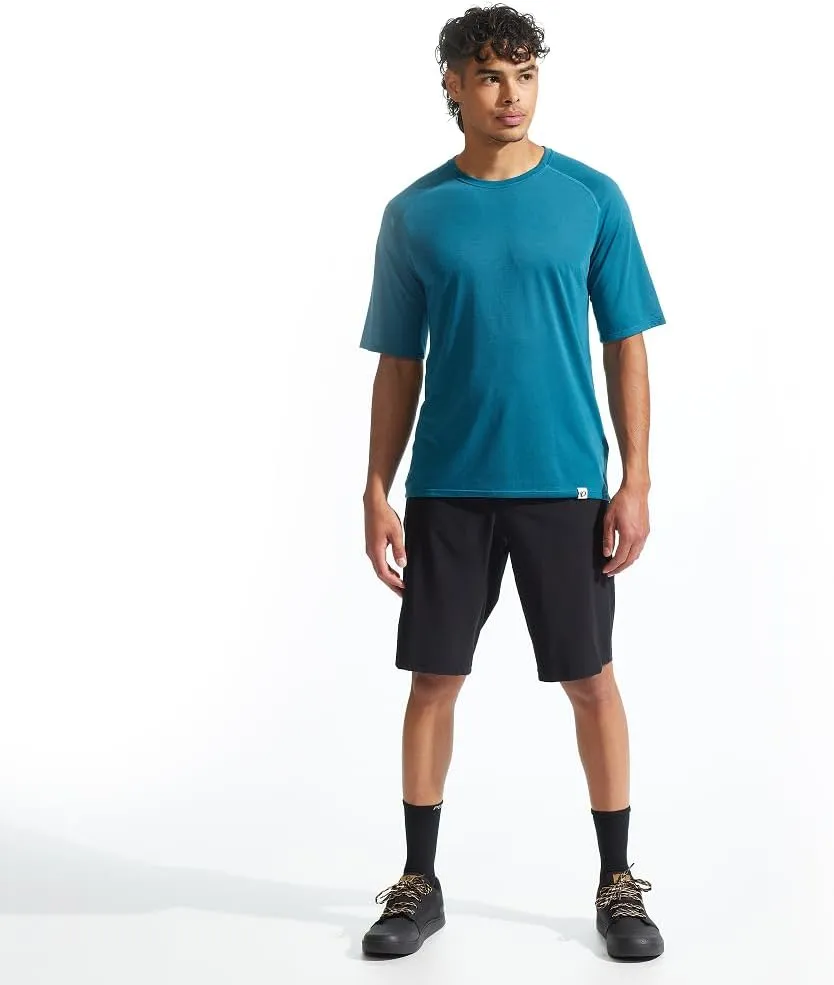 PEARL IZUMI Men's Mountain Bike Short. Detachable Chamois Liner & Two Zippered Pockets. Comfortable & Durable 11.5" Inseam.
