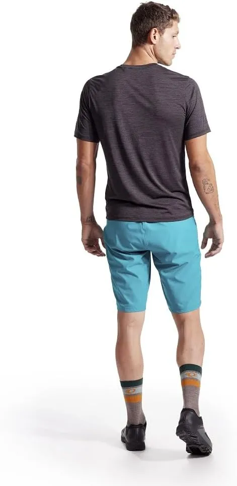 PEARL IZUMI Men's Mountain Bike Short. Detachable Chamois Liner & Two Zippered Pockets. Comfortable & Durable 11.5" Inseam.