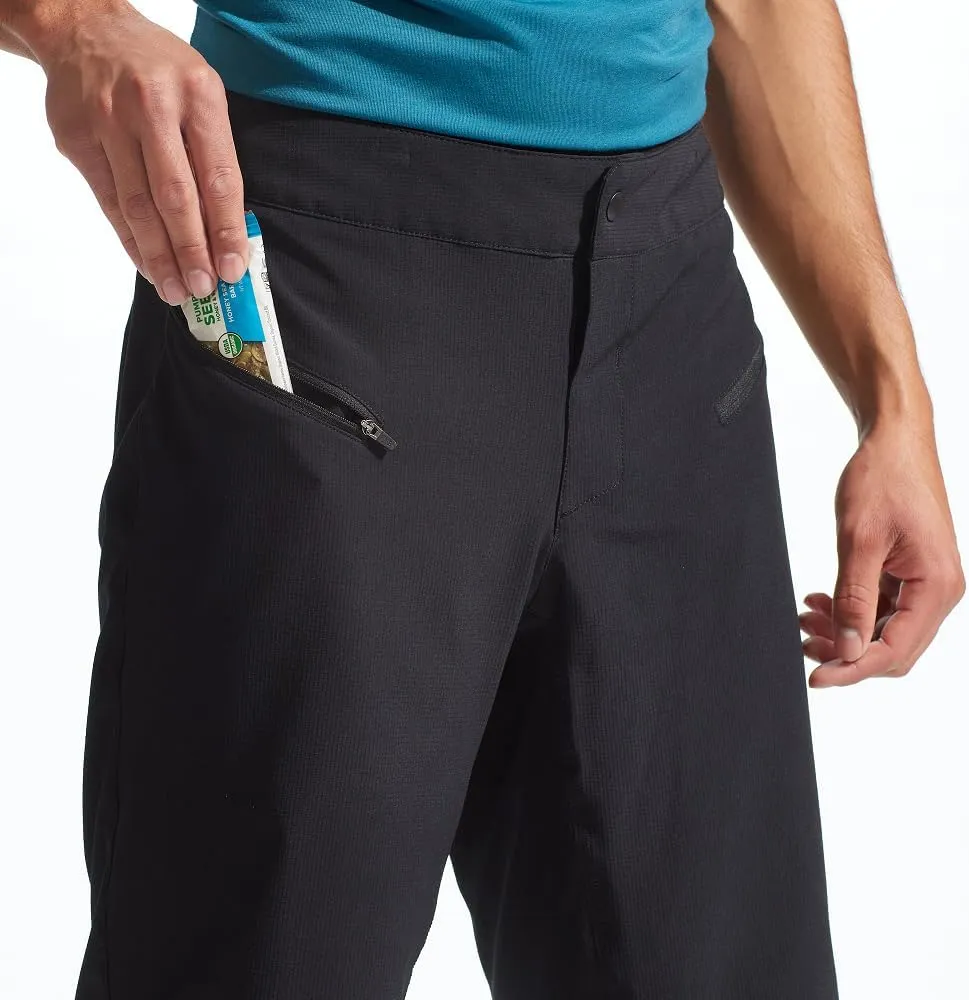 PEARL IZUMI Men's Mountain Bike Short. Detachable Chamois Liner & Two Zippered Pockets. Comfortable & Durable 11.5" Inseam.