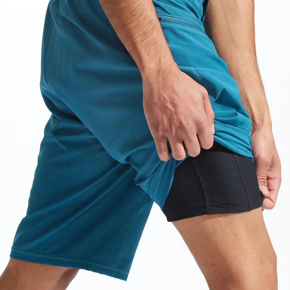 PEARL IZUMI Men's Mountain Bike Short. Detachable Chamois Liner & Two Zippered Pockets. Comfortable & Durable 11.5" Inseam.