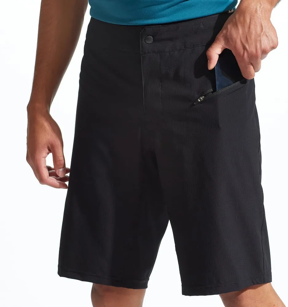 PEARL IZUMI Men's Mountain Bike Short. Detachable Chamois Liner & Two Zippered Pockets. Comfortable & Durable 11.5" Inseam.