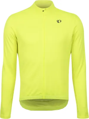 PEARL IZUMI Men's Quest Thermal Jersey, Full-Length Zipper, Brushed Fleece Interior & Three Rear Pockets