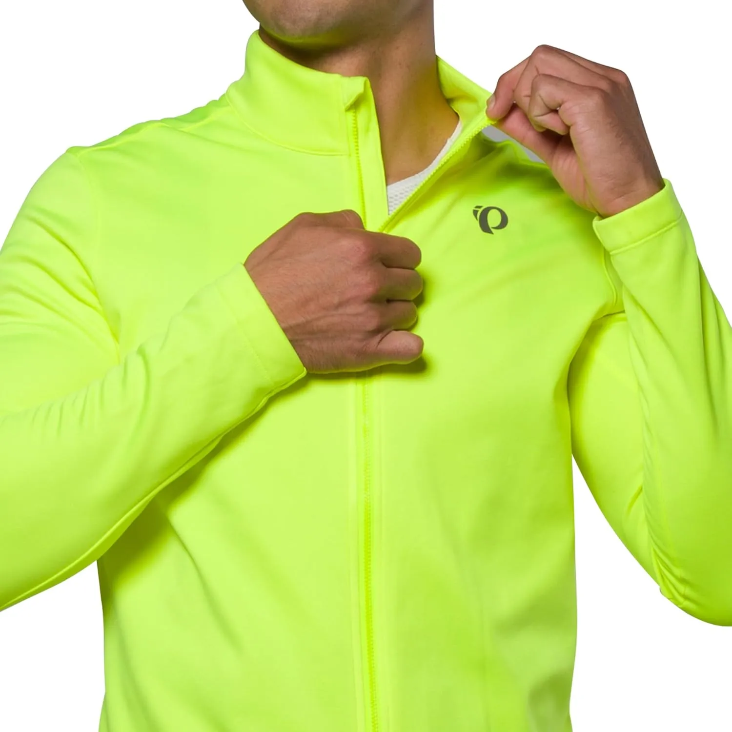 PEARL IZUMI Men's Quest Thermal Jersey, Full-Length Zipper, Brushed Fleece Interior & Three Rear Pockets