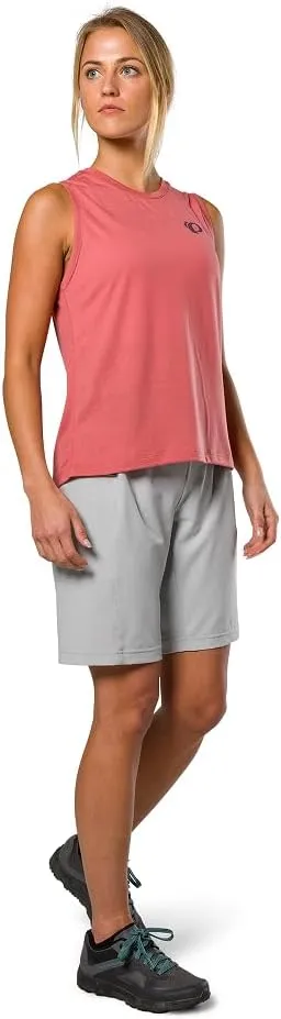 PEARL IZUMI Women's Mountain Bike Short. Detachable Chamois Liner & Two Zippered Pockets. Comfortable & Durable 9.5" Inseam