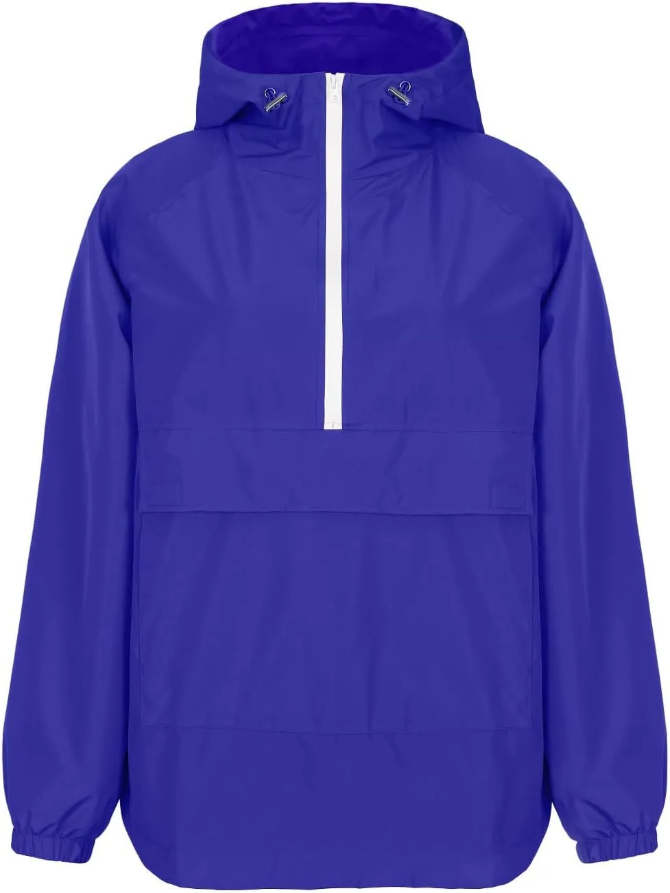 PESION Womens Packable Waterproof Raincoat Lightweight Rain Jacket, Running Cycling Hiking Windbreaker Pullover Jackets